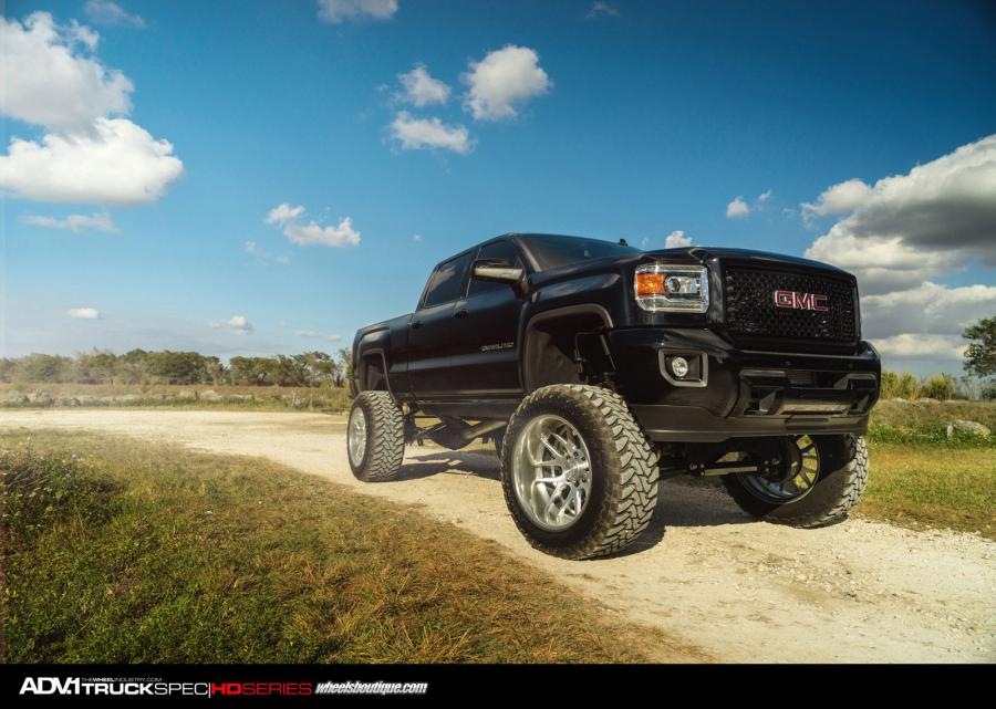  GMC Sierra Denali ob ADV.1 Wheels (ADV7TSSL) 2015 года  (фото 4 из 11)